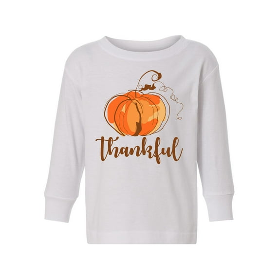 Awkward Styles Thanksgiving Sweater for Toddler Thankful Long Sleeve Shirt