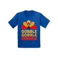 thumbnail image 1 of Awkward Styles Thanksgiving T-Shirt Gobble Turkey Toddler Shirt, 1 of 4