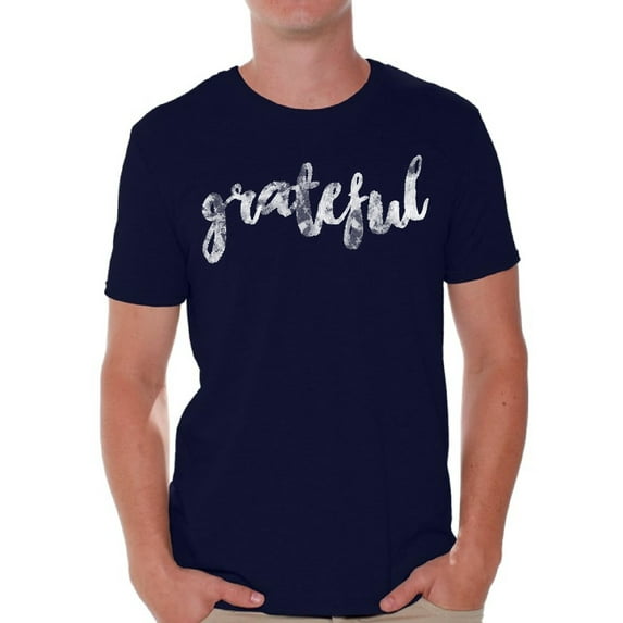 Awkward Styles Thanksgiving T-Shirt Grateful Shirts for Men