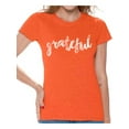 thumbnail image 1 of Awkward Styles Thanksgiving T-Shirt Grateful Shirts for Women, 1 of 4