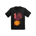 thumbnail image 1 of Awkward Styles Thanksgiving T-Shirt Happy Turkey Kids T Shirts, 1 of 4
