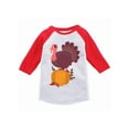thumbnail image 1 of Awkward Styles Thanksgiving T-Shirt Happy Turkey Shirt Kids, 1 of 4