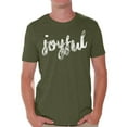 thumbnail image 1 of Awkward Styles Thanksgiving T-Shirt Joyful Shirts for Men, 1 of 4
