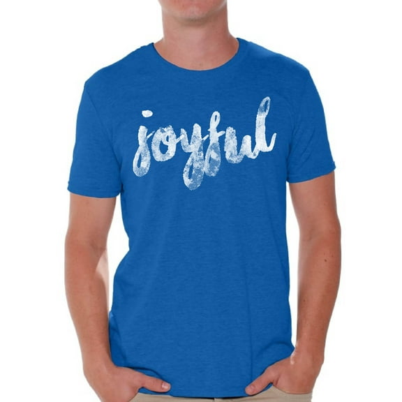 Awkward Styles Thanksgiving T-Shirt Joyful Shirts for Men