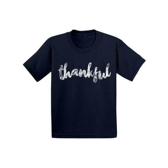 Awkward Styles Happy Thanksgiving T-Shirt Thankful Baby Shirt