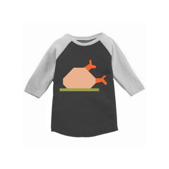 Awkward Styles Thanksgiving T-Shirt Turkey Dinner Shirt Kids