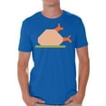 thumbnail image 1 of Awkward Styles Thanksgiving T-Shirt Turkey Dinner Shirts for Men, 1 of 4
