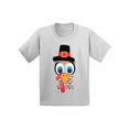 thumbnail image 1 of Awkward Styles Thanksgiving T-Shirt Turkey Face Kids T Shirts, 1 of 4