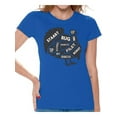thumbnail image 1 of Awkward Styles Thanksgiving T-Shirt Turkey Meat Shirts for Women, 1 of 4