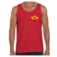 thumbnail image 1 of Awkward Styles Thanksgiving T-Shirt Turkey Tank Tops for Men Pocket Print, 1 of 4