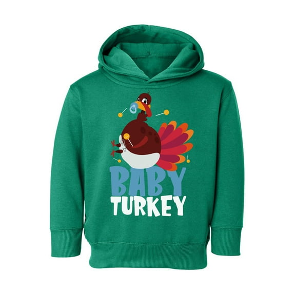 Awkward Styles Thanksgiving Toddler Hoodie Baby Turkey Fleece Hooded Sweatshirt