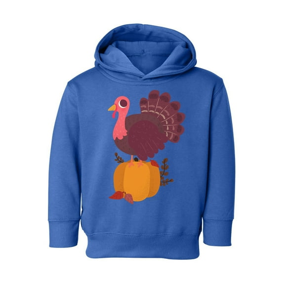 Awkward Styles Thanksgiving Toddler Hoodie Happy Turkey Fleece Hooded Sweatshirt