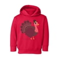 thumbnail image 1 of Awkward Styles Thanksgiving Toddler Hoodie Pink Turkey Fleece Hooded Sweatshirt, 1 of 5