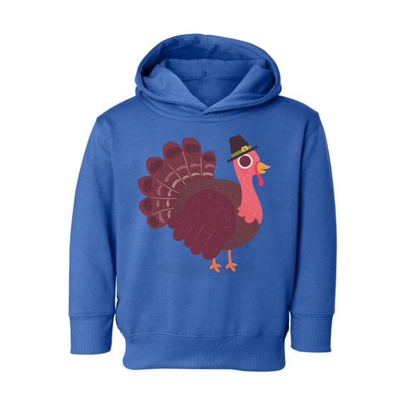 Awkward Styles Thanksgiving Toddler Hoodie Pink Turkey Fleece Hooded Sweatshirt