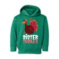thumbnail image 1 of Awkward Styles Thanksgiving Toddler Hoodie Sister Turkey Fleece Hooded Sweatshirt, 1 of 4