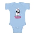 thumbnail image 1 of Awkward Styles The Easter Puggy Baby Bodysuit Short Sleeve Easter One Piece Top for Baby Easter Outfit Easter Holiday Gifts First Easter One Piece Top Funny Easter Outfit Easter Pug Bodysuit for Baby, 1 of 4
