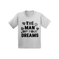thumbnail image 1 of Awkward Styles The Man Of Your Dreams Infant Shirt Baby Boys Valentine's Day Shirt Cute Gifts for Boys Mom Valentine's Day Tshirt for Infant Boys Funny Ladies Men Shirt Mother Son Valentine's Shirt, 1 of 4