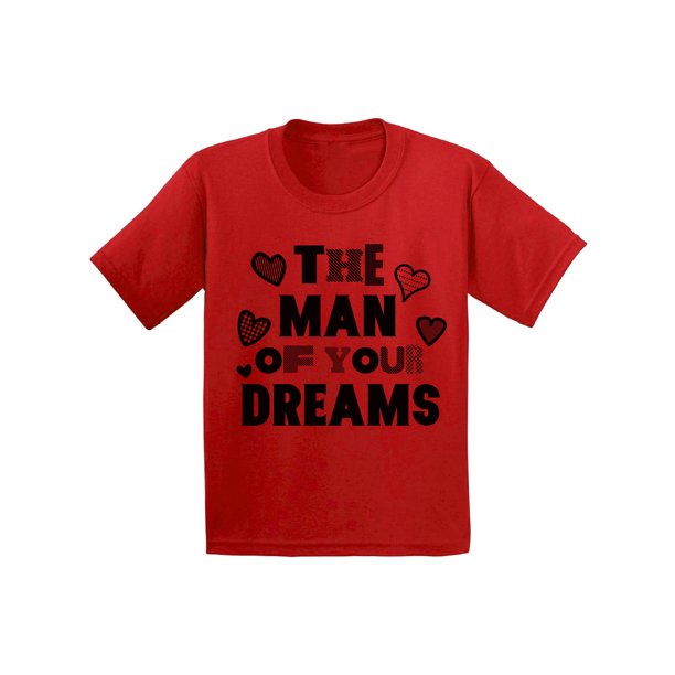 Awkward Styles The Man Of Your Dreams Tshirt for Youth Boys Cute