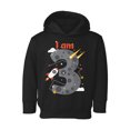 thumbnail image 1 of Awkward Styles Third Birthday Baby Toddler Hoodie Space Boys Girls 3rd Birthday I am Three B-day Hooded Sweatshirt for Kids Cute Rocket Birthday Shirt 3 Years Old Looks Like, 1 of 4