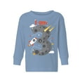 thumbnail image 1 of Awkward Styles Third Birthday Baby Toddler Long Sleeve Shirt Space 3rd Birthday I am Three B-day Kids T-shirt for Boys Girls Cute Rocket Birthday Shirt 3 Years Old Looks Like, 1 of 4