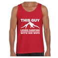 thumbnail image 1 of Awkward Styles This Guy Loves Camping with His Wife Men's Tank Top Camping Tanks for Boyfriend Camping Lovers Gifts Camper T Shirt for Him Shirt for Men Camping Accessories Camp Clothes for Him, 1 of 4