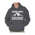 thumbnail image 1 of Awkward Styles This Guy Loves Camping with His Wife Sweatshirt for Men Camper Hoodie for Men I Love Camping Hoodie for Women Camping Clothes Camping Accessories Sweatshirt Campers Hoodie for Camper, 1 of 4