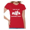 thumbnail image 1 of Awkward Styles This is My Camping Shirt for Ladies Camping Clothing for Girlfriend Funny Camper's T-Shirt Camping Clothes Collection Nature Lovers Gifts Camping Accessories Camp Clothes for Her, 1 of 4