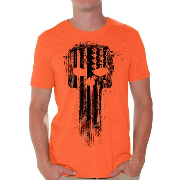 Awkward Styles Three Sugar Skulls and Rosess T-shirt Top mens skull shirts day of the dead costume t shirt dia de Los Muertos costume t shirt candy skull sugar skull costume t shirt skull for men