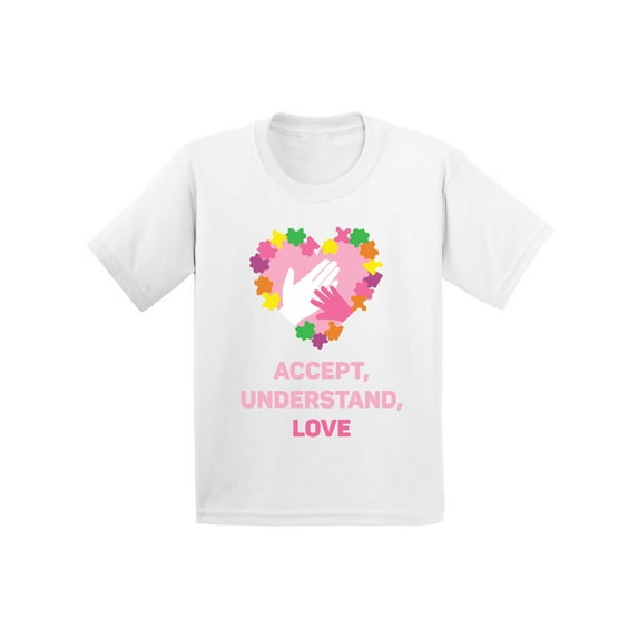 Awkward Styles Toddler Autism Awareness T shirt Accept Understand Love Autism Shirt Toddler Boy Autism Awareness Tshirt for Toddler Girl Autistic Pride Outfit Autism Puzzle Shirts for Kids