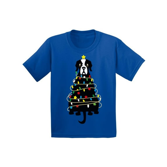Awkward Styles Toddler Christmas Shirt for Toddler Boys Christmas Shirt for Toddler Girls Dog T-Shirt