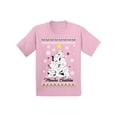 thumbnail image 1 of Awkward Styles Toddler Christmas Shirt for Toddler Boys Christmas Shirt for Toddler Girls Meowee T-Shirt, 1 of 4