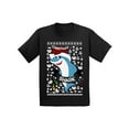 thumbnail image 1 of Awkward Styles Toddler Christmas Shirt for Toddler Boys Christmas Shirt for Toddler Girls Smiling Shark T-Shirt, 1 of 4