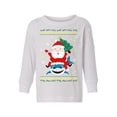thumbnail image 1 of Awkward Styles Toddler Christmas Sweater Long Sleeve Toddler Christmas Shirt for Girls Boys Santa with Shark Sweater, 1 of 4