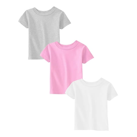 Awkward Styles Toddler Girls Shirts Girls Toddler Shirt Set of 3 T-shirt 2T 3T 4T 5T 3 Years Old Girls 4 Years Girls Toddler Shirt Short Sleeve 5 Years Old Kids T Shirt