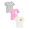 thumbnail image 1 of Awkward Styles Toddler Girls Shirts Girls Toddler Shirt Set of 3 T-shirt 2T 3T 4T 5T 3 Years Old Girls 4 Years Girls Toddler Shirt Short Sleeve 5 Years Old Kids T Shirt, 1 of 3