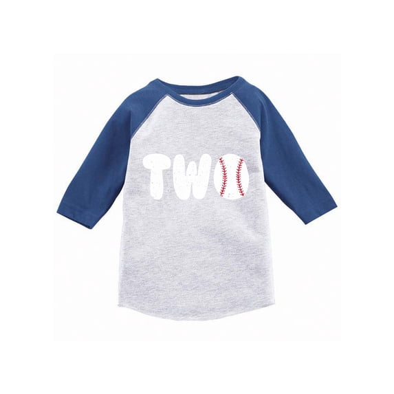 Awkward Styles Toddler Second Birthday Raglan Shirt 2nd Birthday Baseball Tee Two Years Old Shirt Toddler Shirts for Birthday Party Toddler Girl Shirt Princess Unicorn Toddler Boy Shirt Truck Race Car