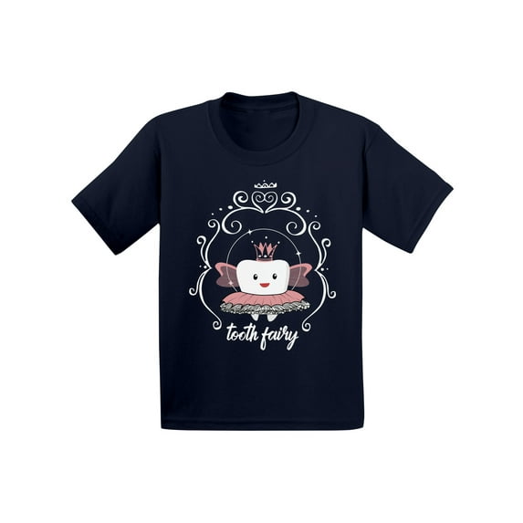 Awkward Styles Tooth Fairy Shirt for Toddler Cute Tooth Fairy Gifts Kids First Tooth Tshirts Tooth Fairy T shirt for Boy Tooth Fairy T shirt for Girl First Tooth Party Funny Birthday Gifts