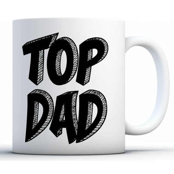 Awkward Styles Top Dad Coffee Mug Top Gifts for Dad Coffee Mugs for Father's Day Funny Dad Gifts for Coffee Lovers Best Dad Mug Super Dad Coffee Mug Father Mug Dad Travel Mug Father's Day Gifts