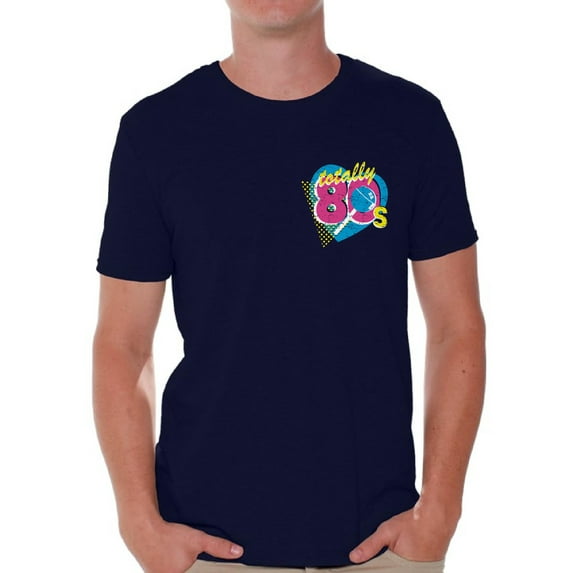 Awkward Styles Totally 80's Pocket Shirts for Men 80s Costume Tee Shirt 80s Men's Tshirts 80s Accessories for Men 80s Retro Party Outfit for Him 80s Clothes