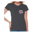 thumbnail image 1 of Awkward Styles Totally 80's Pocket Shirts for Women 80's Costume Tee Shirt 80s Women's Tshirts 80s Accessories for Women 80's Retro Party Outfit for Her 80s Clothes, 1 of 4