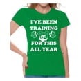 thumbnail image 1 of Awkward Styles I've Been Training for this All Year T-Shirt Christmas Shirts for Women Thanksgiving Shirts Thanksgiving Turkey Women's Holiday Top Funny Thanksgiving Dinner Shirt Tacky Party Xmas, 1 of 4