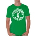 thumbnail image 1 of Awkward Styles Tree of Life T Shirt for Men Christian Mens Shirts Christian Clothes for Men Religious Shirt Christian Birthday Gifts Jesus Shirts Coffee Clothing Tree of Life Patterned Mens Shirt, 1 of 4