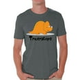 thumbnail image 1 of Awkward Styles Triceratops Dinosaur Shirt for Men Dinosaur Tshirt Spirit Animal T Shirt for Men Triceratops Gifts for Him Dinosaur Party Outfit Dinosaur Birthday Outfit Funny Triceratops Shirt, 1 of 4