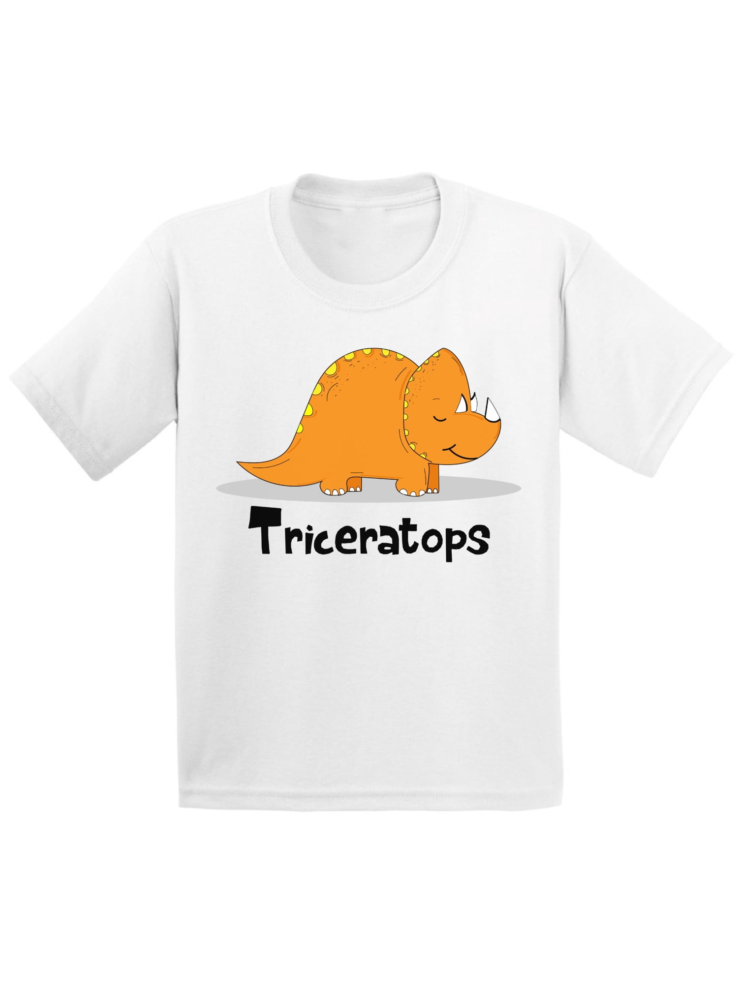 Awkward Styles Triceratops Toddler Shirt Dinosaur Tshirt for Kids ...