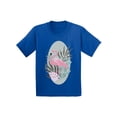thumbnail image 1 of Awkward Styles Tropical Flamingo Infant Shirt Cute Summer Shirt for Kids Pink Flamingo T Shirt for Boys Pink Flamingo Shirts for Girls Cute Flamingo T-Shirt for Children Summer Gifts for Little One, 1 of 4