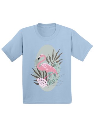 PINK FLAMINGO CUTE T-Shirts for Children, Kids, Girls, Women Premium T-Shirt