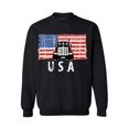 thumbnail image 1 of Awkward Styles Truck USA Crewneck Love USA Truck Sweatshirt for Men Red White and Blue Truck Sweatshirt for Women 4th of July Gifts USA Patriotic Men Women Sweater 4th of July Party, 1 of 5