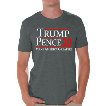 Awkward Styles Trump Pence USA 2020 Elections Men T-Shirt Republican Party President Patriotic Clothing Collection 2020 Choice Donald Trump Fans Gifts Re-Elect Trump American President Clothes