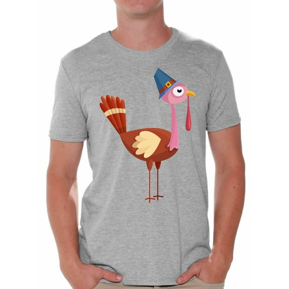 Awkward Styles Turkey Shirt for Men Thanksgiving Day T-Shirt