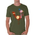 thumbnail image 1 of Awkward Styles Turkey Shirt for Men Thanksgiving Day T-Shirt, 1 of 4